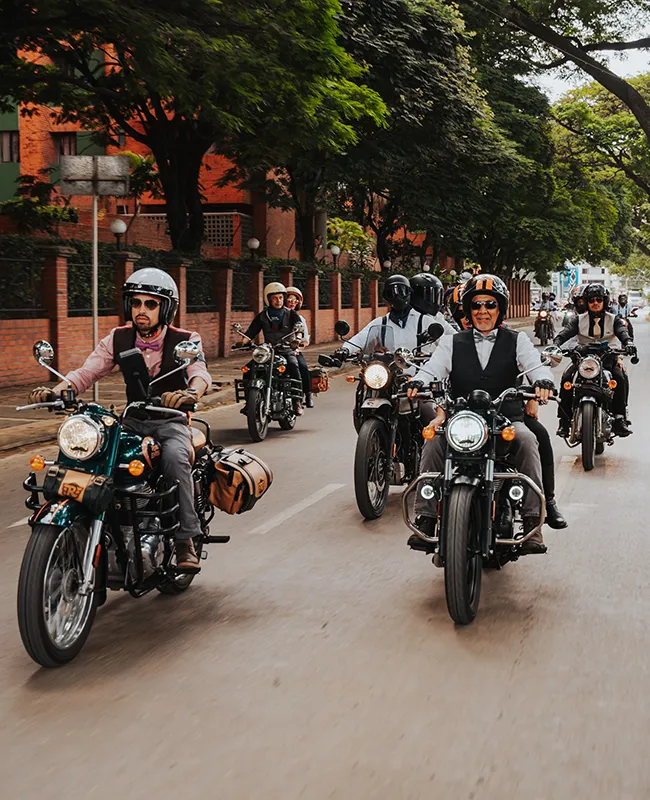 The Distinguished Gentleman's Ride Colombia Royal Enfield ** Motos Royal Enfield